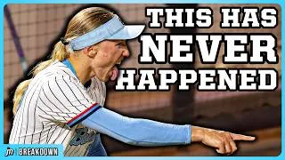 Thumbnail: Softball player shows up the umpire, a breakdown