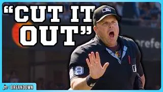 Thumbnail: Umpire ejects the manager 3 pitches into the game, a breakdown