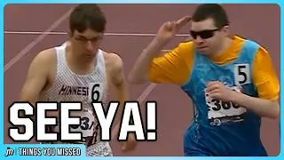 Thumbnail: Special Olympian taunts the runner in front of him | Things You Missed