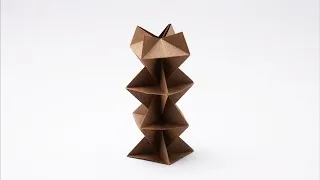 Thumbnail: Origami Skeleton (4) (Shuzo Fujimoto)