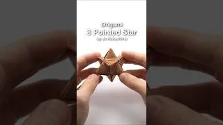 Thumbnail: Origami 8 Pointed Star #shorts