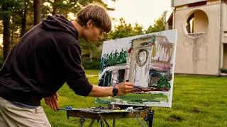 Thumbnail: Painting This Historic Villa Before It’s Gone