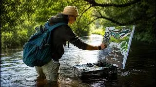 Thumbnail: I Tried to Paint in the Middle of a River