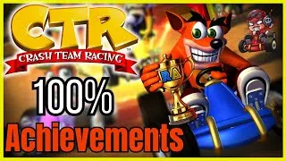 Thumbnail: I Got EVERY ACHIEVEMENT in Crash Team Racing! | RetroAchievements