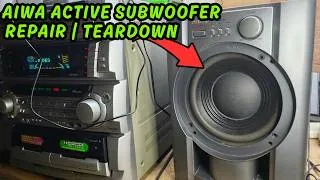 Thumbnail: AIWA  Active Subwoofer Problem | Teardown | Diagnosis & Repair