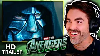 Thumbnail: Avengers Doomsday (2026) Official Trailer REACTION - DOOM HAS ARRIVED..
