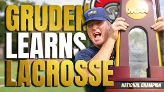 Thumbnail: Jon Gruden Learns LACROSSE | Inside the FFCA