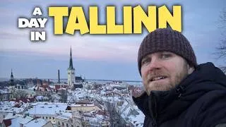 Thumbnail: TALLINN Winter Travel Vlog ❄️ | Snowy Old Town Estonia 🇪🇪