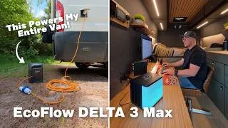 Thumbnail: Can One Battery Really Run My Whole Van? | EcoFlow DELTA 3 Max Review