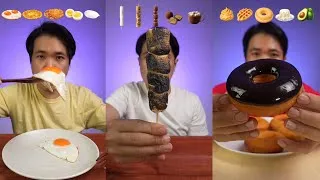 Thumbnail: [COMPILATION] VARIOUS WAYS TO EAT EGG, MARSHMALLOW, AND CHOCOLATE GLAZE