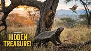 Thumbnail: The Bird That Leads Honey Badgers to Hidden Treasure | Africa's Smartest Partnership #wildlife 