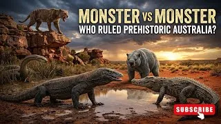 Thumbnail: Thylacoleo vs Wonambi | The Ultimate Ancient Predator Documentary | Giant Reptiles #wildlife 