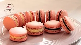 Thumbnail: Macarons with all purpose flour // Butter cream with egg yolk (Mousseline cream)