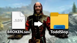 Thumbnail: My Friends Sent Me TERRIBLE Skyrim Saves