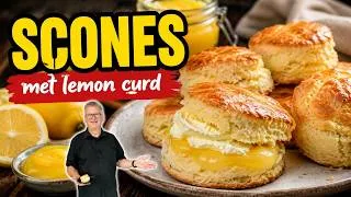 Thumbnail: Scones maken is zó makkelijk! Met Lemon Curd recept!