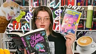 Thumbnail: Summerween Day Three + Four 👻😈 Sleep Deprivation, DNFs, and Skincare