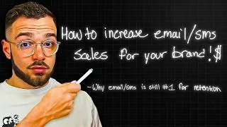 Thumbnail: How to Increase Email/SMS Sales For Your Ecommerce Brand 📧