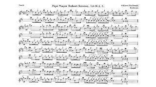 Thumbnail: William MacDonald of Benbecula (1927-2010): 2/4 March in A Pentatonic, "Pipe Major Robert Rennie"