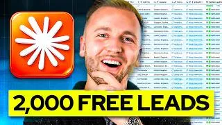 Thumbnail: How to Generate 2,000 FREE Leads Using Claude AI (2026)