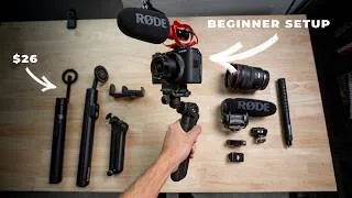 Thumbnail: Camera gear I would buy if starting Youtube in 2026