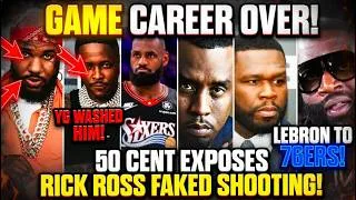 Thumbnail: The Game CAREER OVER YG Washed HIM! 50 Cent EXPOSES Rick Ross FAKED Shootin! Lebron to Gilly 76ers!
