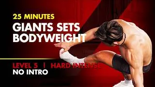 Thumbnail: 25 Minutes Strength & Endurance Bodyweight Combo | Level 4-5