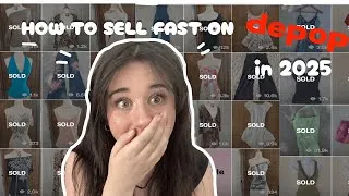 Thumbnail: The BEST Depop HACKS for selling FAST in 2025 ! *Depop Algorithm change* US