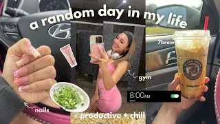 Thumbnail: A RANDOM DAY IN MY LIFE | PRODUCTIVE & CHILL ✨
