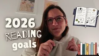 Thumbnail: 2026 reading goals 📚 keeping it simple