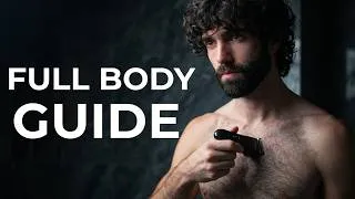 Thumbnail: How to Manscape Your Full Body: Complete Beginner’s Guide for Men