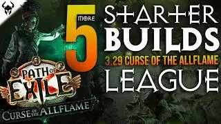 Thumbnail: 🔥 5 More Cool Path Of Exile 1 League Starter Builds To Check Out | Curse of the Allflame League 3.29
