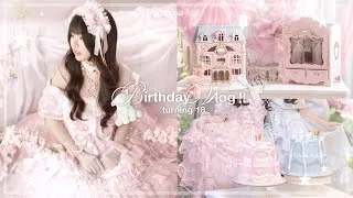 Thumbnail: aesthetic birthday vlog 🫖🎀| turning 18, hosting a party, photoshoot, gift unboxing | jorginakei