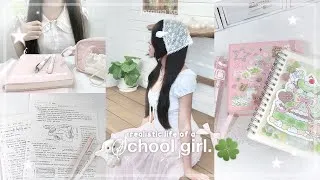 Thumbnail: *REALISTIC* school girl diaries 🎀🍀 | Insta360 go ultra, memories w/ friends, field trip | jorginakei