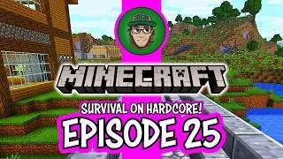 Thumbnail: LET'S BUILD A BRIDGE! --- (Jos3h Plays... Minecraft - Survival on Hardcore - Episode 25)