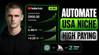Thumbnail: I Automated a $900:Month USA Channel for $0… Here’s How