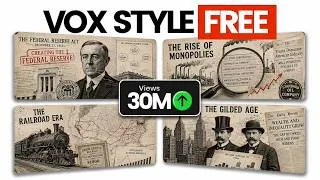Thumbnail: FREE PROMPT for VOX style animations [ALL NICHES]