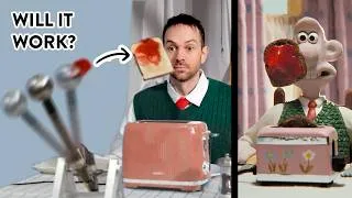 Thumbnail: I made a Wallace & Gromit contraption in real life! - Joseph's Machines