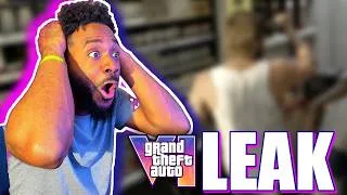 Thumbnail: GTA 6 New Gameplay Leak Details! Robbery Leak, Strip Club Leak, AND More! | REACTION & REVIEW