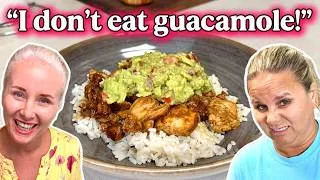 Thumbnail: Momma makes Honey Lime Chicken & Guac! 😳 Will Jen Jen try it?! 