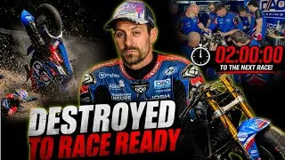 Thumbnail: HUGE CRASH We had 2 hours to rebuild my superbike and race! 