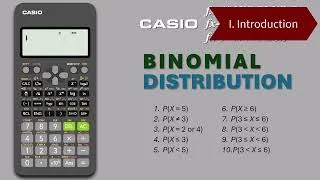 Thumbnail: Binomial Probabilities on Casio fx-Plus Calculators | Exact & Cumulative Distribution (Step-by-Step)