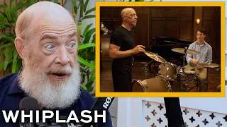 Thumbnail: J.K. Simmons looks back at WHIPLASH and plots a reunion with Miles Teller