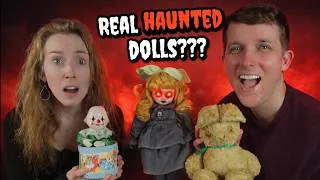 Thumbnail: We bought 3 REAL HAUNTED DOLLS...and tested them