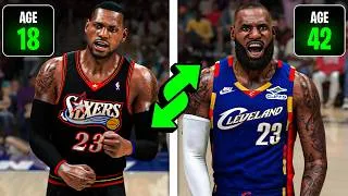 Thumbnail: I Put LeBron’s Career in Reverse