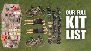 Thumbnail: Everything we carry to cycle around the world