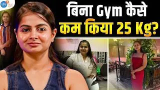 Thumbnail: माँ की बड़ी बहन समझते थे लोग! 80 KG से 55 KG तक कैसे पहुंची? | Fat To Fit | Sakshi |Josh Talks Aasha