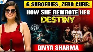 Thumbnail: The Girl They Tried to Silence Is Now Honoured by the President | Divya Sharma | Josh Talks 