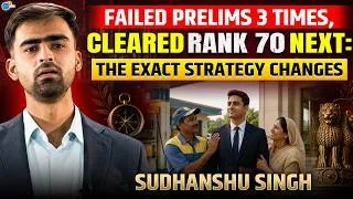 Thumbnail: Crack UPPCS with This Proven Strategy | Sudhanshu Singh | Josh Talks #uppsc #uppcs #govermentexam
