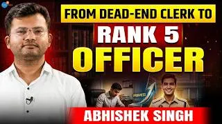 Thumbnail: How I Cracked UPPSC with Rank 5 | ARTO Officer Abhishek Singh | Josh Talks #uppcs #governmentexams