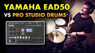 Thumbnail: YAMAHA EAD50 vs Pro Studio Drums - Full Mix Comparison